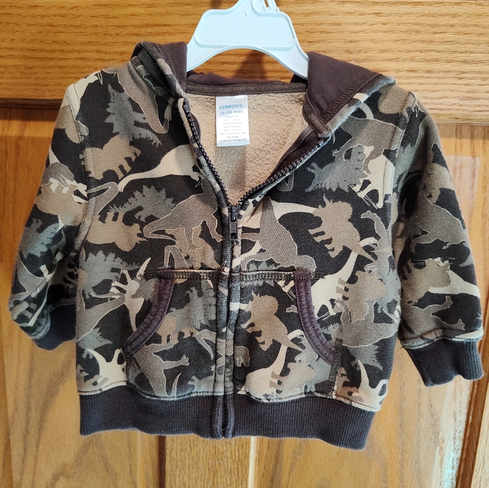 Gymboree Kids Dinosaur Camo Hoodie